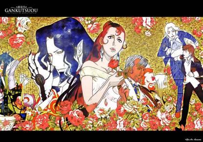 Gankutsuou: The Count of Monte Cristo Anime Series Art Effect Poster 4 (18inchx12inch) Photographic Paper