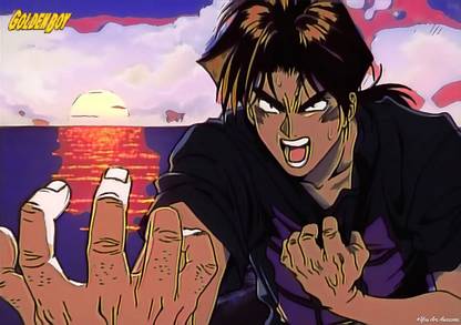 Golden Boy : Kintaro Oe Series Anime Series Art Effect Poster 05 (18inchx12inch) Photographic Paper