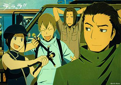 Durarara!! : Kyohei Kadota Anime Series Art Effect Poster 6 (18inchx12inch) Photographic Paper