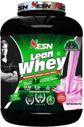 ESN Lean Fat Burning Whey Protein - 4.4 Lbs (Strawberry) Whey Protein