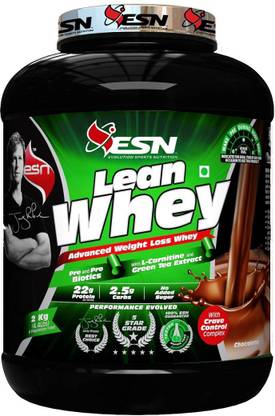 ESN Lean whey Andvanced Weight Loss Whey Protein - 4.4 Lbs (2 kg) (Chocolate) Whey Protein