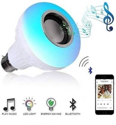 VISHWANTHA 18 Colour Changing Smart Led Music Bulb Remote Controller Bluetooth Music Bulb Smart Bulb
