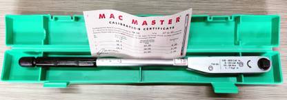 mac master TW - 50 MANUAL TORQUE WRENCH 10 - 68 N.M - 3/8" SQ DR Single Sided Socket Wrench