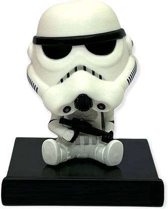 RVM Toys Stormtrooper Bobble Head Action Figure Toy Showpiece Bobblehead For Car / Office