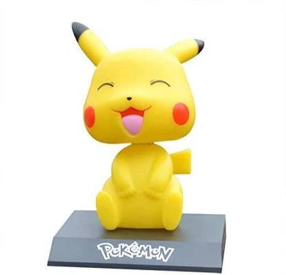 RVM Toys Pokemon Pikachu Bobble Head Action Figure Toy Bobblehead Car/Office