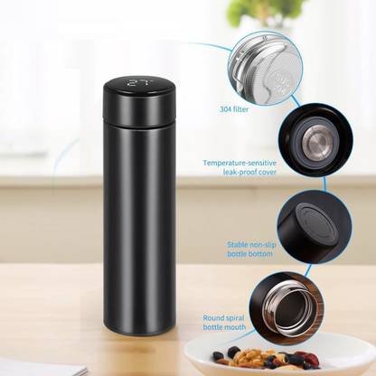 SWISS WONDER IVI-22JU-Hot & Cold Thermos Bottle with Temperature Display 500 ml Flask