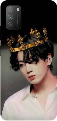 Vinsmoke Back Cover for Poco M3 Jungkook, BTS Jungkook, Jungkook Cover, BTS
