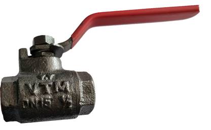 VTM 1/2" CAST IRON BALL VALVE Screwed End Ball Valves