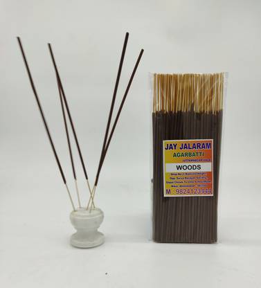 Jay Jalaram WOODS LIGHT DEVOTIONAL TYPE FRAGRANCE AGARBATTI