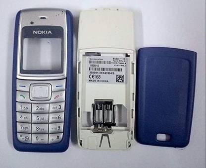 imbi Replacement Housing Body For nokia 1100 Nokia 1110 (Ye Phone Nahi) Front, Middle and Back, Keypad Full Panel