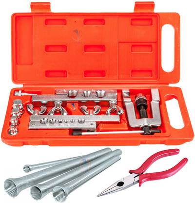 Mass Pro Flaring Tools & Spring Bender AC & Refrigeration Tube Flaring Kit Multi Vise Tool
