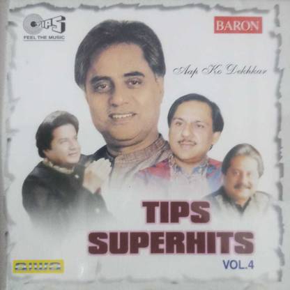 AAP KO DEKHKAR - TIPS SUPERHIT VOL-4 JAGJIT GULAM ALI PANKAJ UDAS ANOP JALOTA Audio CD Limited Edition