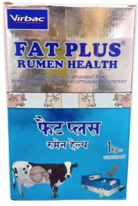 Virbac Fat Plus Nutritional Supplements for Rumen Fermentation and optimum Fat Content Pet Health Supplements