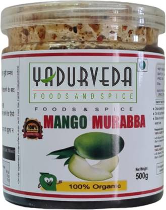 YADURVEDA Sweet Spicy Mango Pickle Murabba Meetha Aam ka Murabba1 Kg Mango Murabba