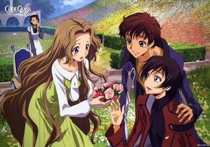 Code Geass Nunnally Lamperouge Anime Poster 33 (18inchx12inch) Photographic Paper