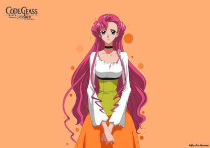Code Geass Euphemia Li Britannia Anime Poster 18 (18inchx12inch) Photographic Paper