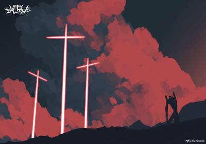 Neon Genesis Evangelion: Thrice Upon A Time Anime Art Effect Poster 13 (18inchx12inch) Photographic Paper