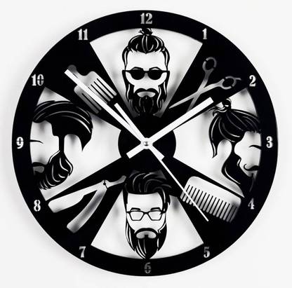 Qeznef Analog 30 cm X 30 cm Wall Clock