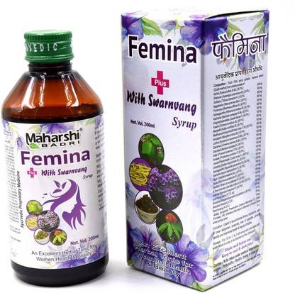Maharshi BADRI Femina Plus Syrup with Swarnvang 200 ML