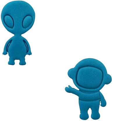 JSA jsa 2 pc Alien and Astronaut Cookie Cutter Fondant Cutter Alien Drawing Stencils Cookie Cutter