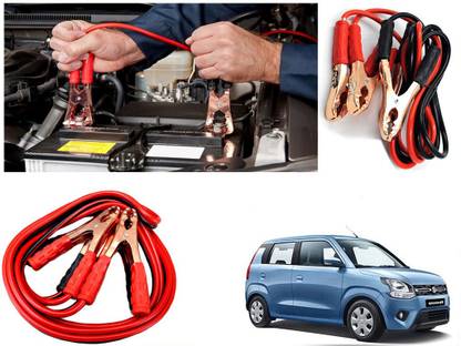 Automotive Prist Wagon R 2019 Battery Jumper Cable 6 ft (Pack of 1) 6 ft Battery Jumper Kit