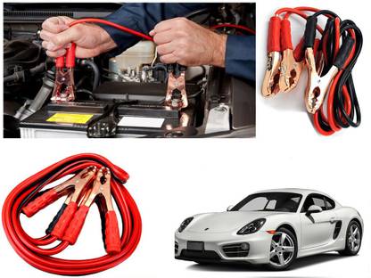 EXCHANGE CARTRENDING Car Battery Booster Wire Clamp (7ft, 500 AMP) for Porsche Cayman 7 ft Battery Jumper Cable