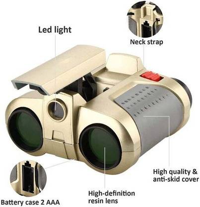 ARRAY Night Vision Binocular Toy with Pop-Up Light Feature for Kids night schop Binoculars