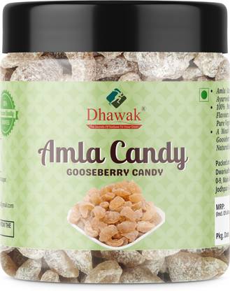 Dhawak Sweet Amla Candy Dry Sweet Amla Candy No Sugar Layer Meetha Amla Candy Sweet Candy