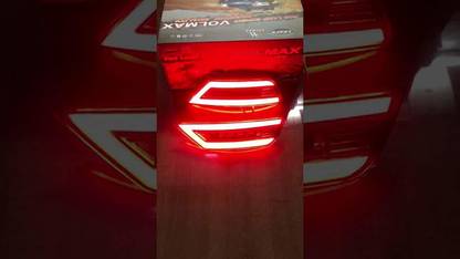 dmax Concept Rear Bumper LED Reflector DRL for New Ecosports (Red) - Set of 2 Pieces Car Reflector Light