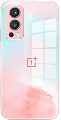 MILLION CASES Back Cover for OnePlus Nord 2 Colorful Wave Glass Phone