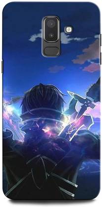 GRAFIQE Back Cover for SAMSUNG Galaxy J8 NARUTO, ANIME, NEON, GOKU, SWORD ART ONLINE