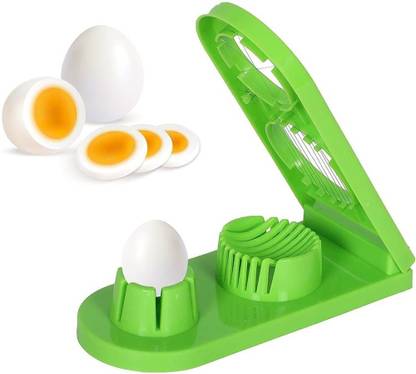 EEG Cutter 2 In 1 Multi-Functional Cutter And Slicer Multi Purpose Egg Slicer