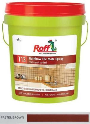 Pidilite Roff TileMate Epoxy Grout (Pastel Brown) (Hardener:390g Resin:920g Filler-3.69g) Crack Filler