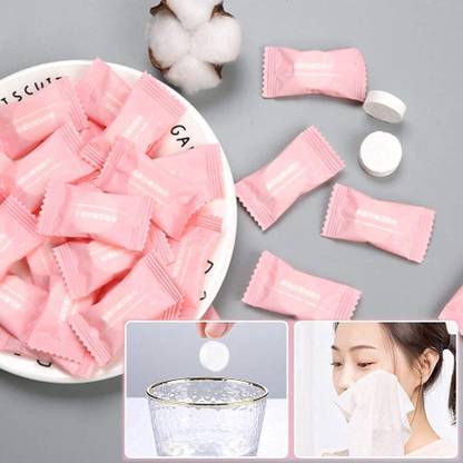 BIndian Wet & Dry Coin Tissue Facial Wipes Pack of 20 Pieces_17