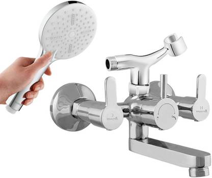 Parryware Wall Mixer With 3-Function Hand Shower 986405 Mixer Faucet