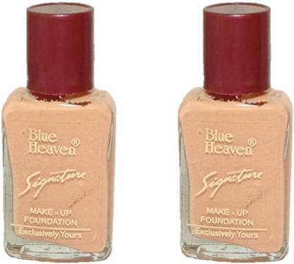 ब्लू हेवन FOUNDATION COMBO Foundation (NATURAL, 60 ml) Foundation