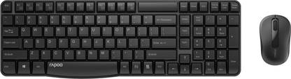 RAPOO X1800S Keyboard and Mouse Combo Wireless Standard Desktop Keyboard