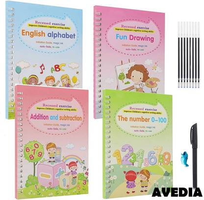 Avedia kids books children calligraphy book for beginners practice kids learning books