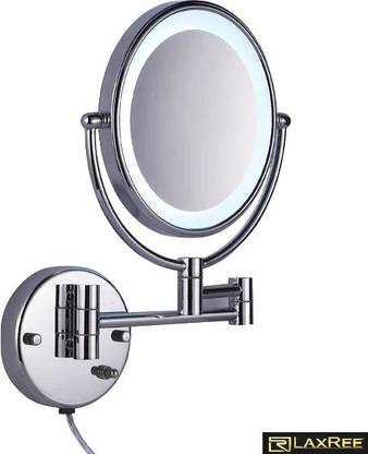 LAXREE Bathroom Mirror/ Makeup Mirror/ Shaving Mirror with LED Light Magnifying Mirror