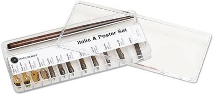 Manuscript Leonardt Italic & Poster Dip Pen Set Of Nib