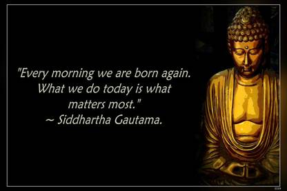 Gautama Buddha Also Known As Siddhārtha Gautama Shakyamuni Buddha An Ascetic Sage Matte Finish Poster Paper Print