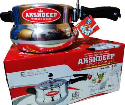 Akshdeep HANDI TYPE 7 L Inner Lid Pressure Cooker