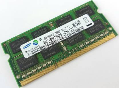 Samsung 1333 MHz DDR3 4 GB Laptop SDRAM (PC3-10600S 2RX8)
