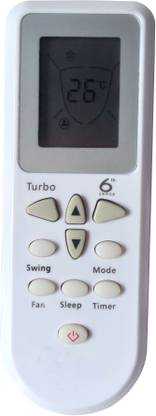 Axelleindia Infrared Compatible Replacement DG11D1-10, DG11D3-01, DG11D3-02 AC Remote For Whirlpool AC Remote Controller