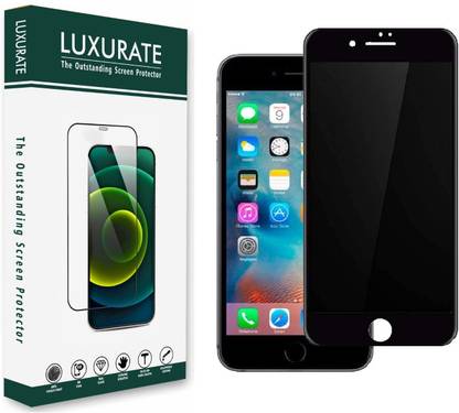 LUXURATE Edge To Edge Tempered Glass for Apple iPhone 7 Plus