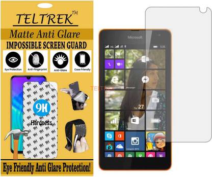 TELTREK Impossible Screen Guard for MICROSOFT LUMIA 535 DUAL SIM (Shatterproof Matte)