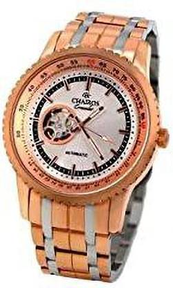 LIGHTWINGS Screen Guard for Chairos Crusader SS Men Classic Gold Mesh Round Analogue Watch