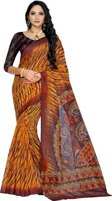 Digital Print Bollywood Art Silk Saree