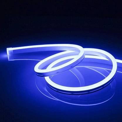 Lonaar LED Neon Flexible Strip Rope Light 5 Meter for Home Decorative Waterproof Light 5 W 500 cm Tube Light