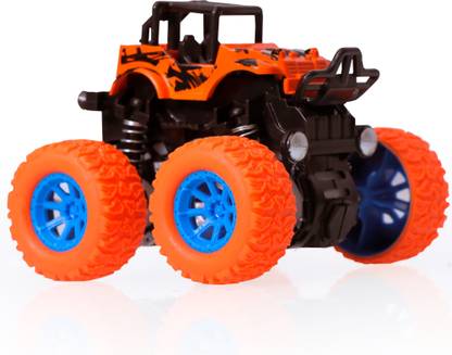 Tazomi Kids Big Wheel Toy Car, Small Friction Speed Car for Children's